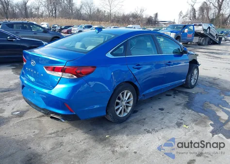 2018 Hyundai Sonata Se z USA, uszkodzony, nr VIN 5NPE24AF6JH605980